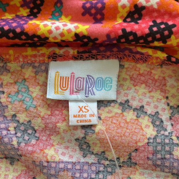 LuLaRoe “IRMA” HIGH-LOW TUNIC OVERSIZED TOP SIZE EXTRA SMALL 🌟NWT🌟 - Picture 7 of 11